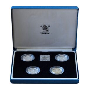 1994-1997 UK Coin £1 Silver Proof Coin Set