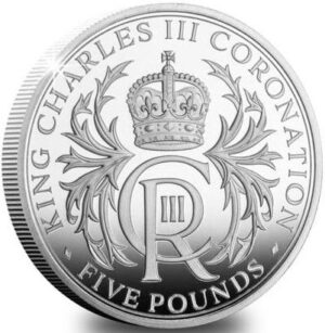 2023 Jersey King Charles III Coronation BU £5 Coin in Capsule