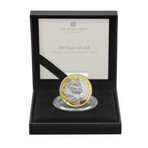 2026 200 Years of Zoological Society of London ZSL Silver Proof £2