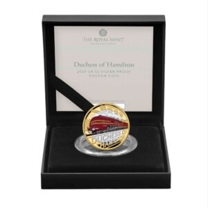 2026 Duchess of Hamilton Locomotive Silver Proof £2 Coloured
