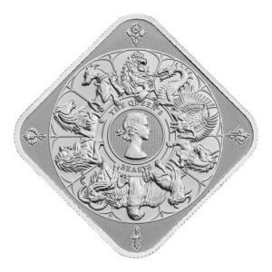 The Queen's Beasts 1oz Silver Bullion Bar by Royal Mint