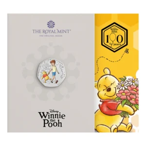 2026 Winnie the Pooh - 02 Loyalty with Christopher Robin 50p Coloured BU