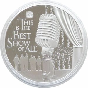 VATFREE: 2013 Pitcairn Islands Diamond Jubilee 'Vareity' Club Mint Error $2 Silver Proof Coin in Capsule