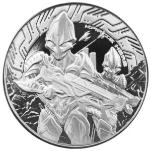 2024 Samoa Alien - War is Here 1/2 oz Silver Bullion Coin