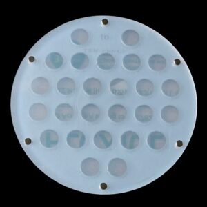 A-Z 10p Acrylic Coin Display for 26 Coins