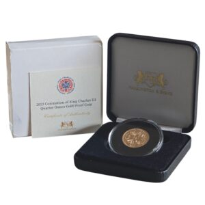 2023 Samoa - Coronation of King Charles 1/4 Oz Gold Proof