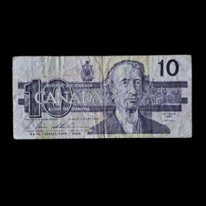 Canada 10$ Circulated Bank Note