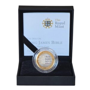 2011 King James Bible KJB Silver Proof £2