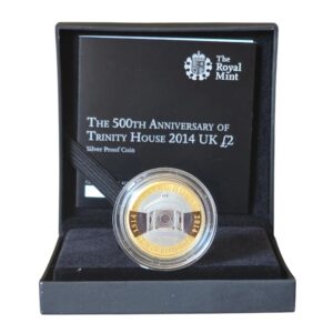 2014 Trinity House £2 Silver Proof