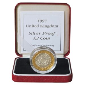 1997 Shoulders of the Giants £2 Silver Proof