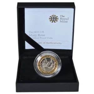 2011 Mary Rose Silver Proof £2