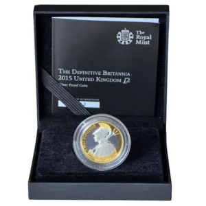 2015 Definitive Britannia £2 Silver Proof