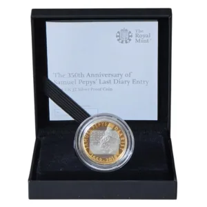 2019 Samuel Pepys Silver Proof £2