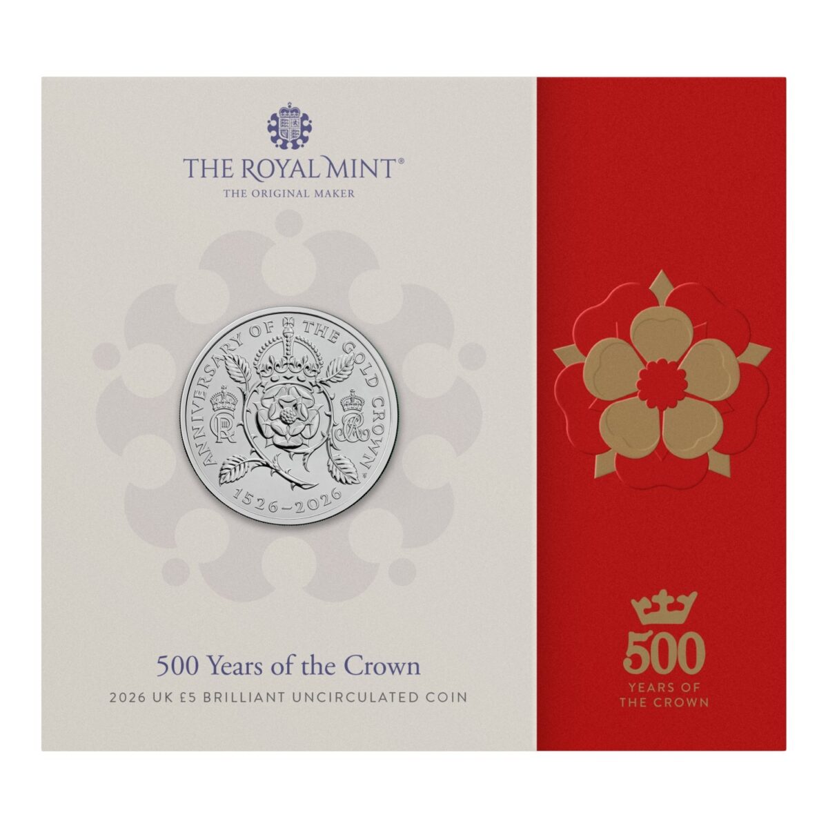 2026 500 Years of the Crown £5 BU