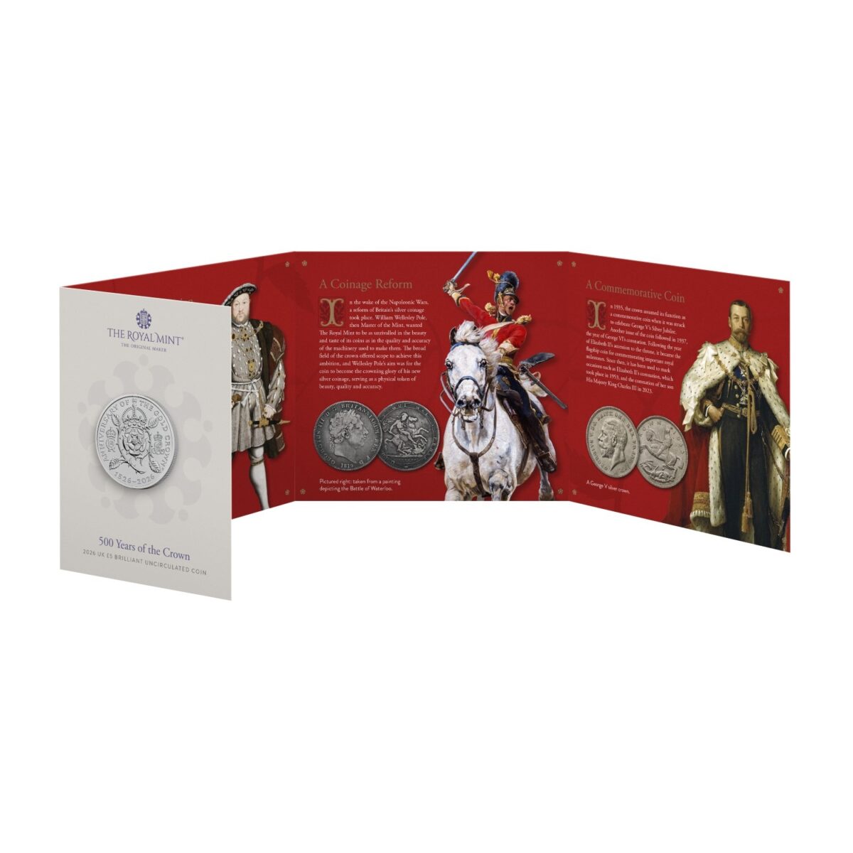 2026 500 Years of the Crown £5 BU - Image 4