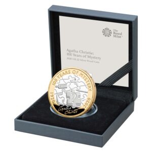 2020 Agatha Christie £2 Silver Proof