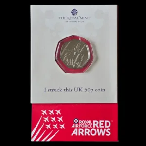 2025 Red Arrows 50p BU Strike Your Own