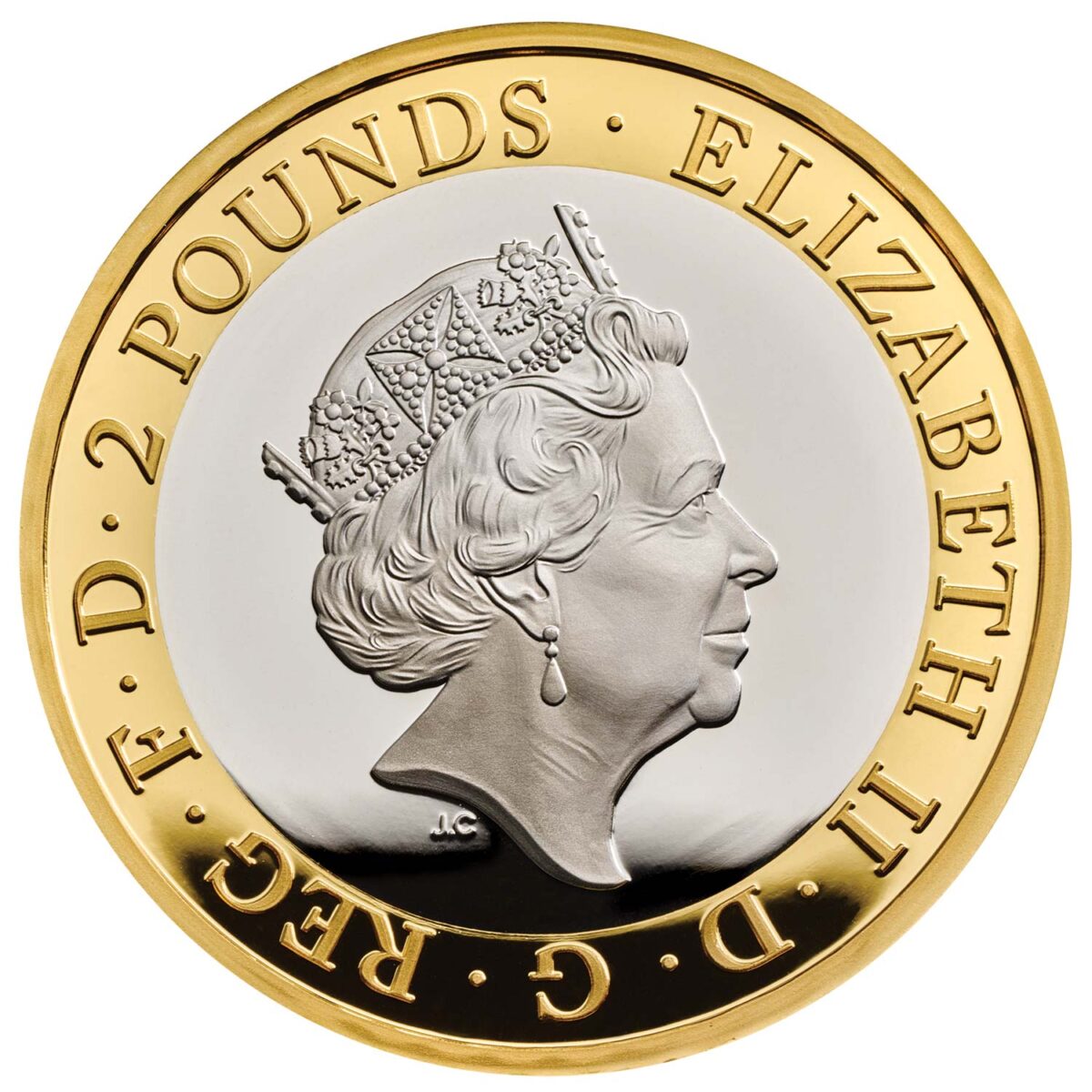 2019 Captain Cook £2 Silver Proof - Image 3