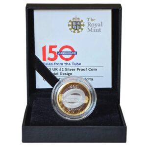 2013 London Underground 'Roundel' £2 Silver Proof