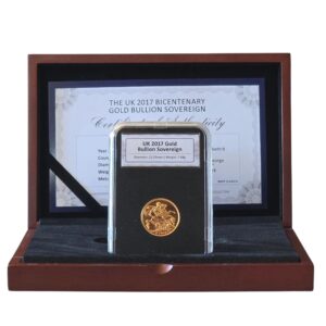 2017 Queen Elizabeth Full Sovereign with Privy Mark - Boxed with COA