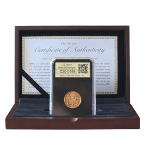 2017 Queen Elizabeth Platinum Jubilee Full Sovereign - DateStamp Boxed with COA