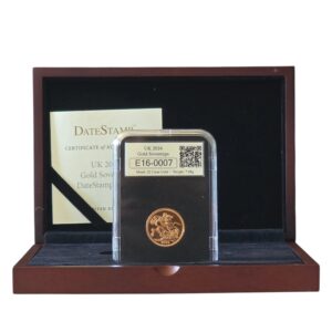 2024 King Charles Full Sovereign - DateStamp Boxed with COA