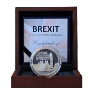 2020 Brexit 1 Oz Silver Proof Commemorative