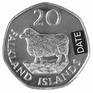 Various Falkland Islands 20p Coin for Daterun