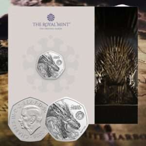 2026 Game of Thrones 'Fire' 50p BU