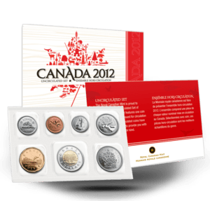 2012 Canada Annual BU 8-Coin Set
