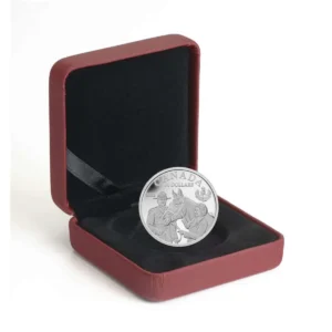 2012 Canada Queen's Visit $20 1oz Silver Proof