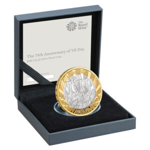2020 75th Anniversary of VE Day Silver Proof £2