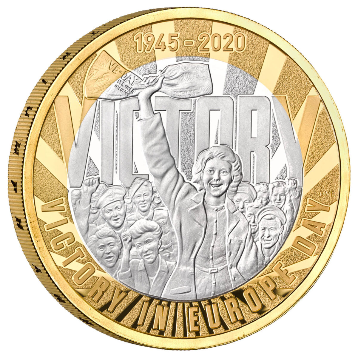 2020 75th Anniversary of VE Day Silver Proof £2