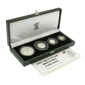 1997 Britannia Collection Silver Proof 4-Coin Set
