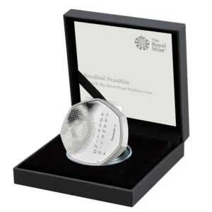 2020 Rosalind Franklin UK 50p Silver Proof Piedfort