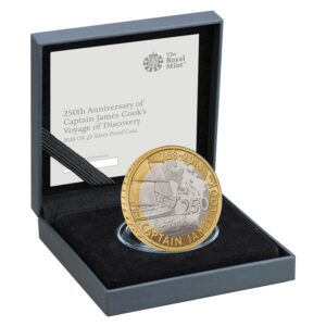 2018 Captain Cook £2 Silver Proof