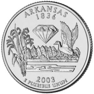 2003 Maine - US State Circulated Quarter 25c