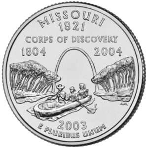 2003 Missouri - US State Circulated Quarter 25c