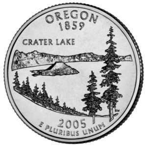 2005 Oregon - US State Circulated Quarter 25c