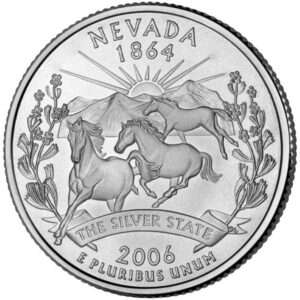 2006 Nevada - US State Circulated Quarter 25c