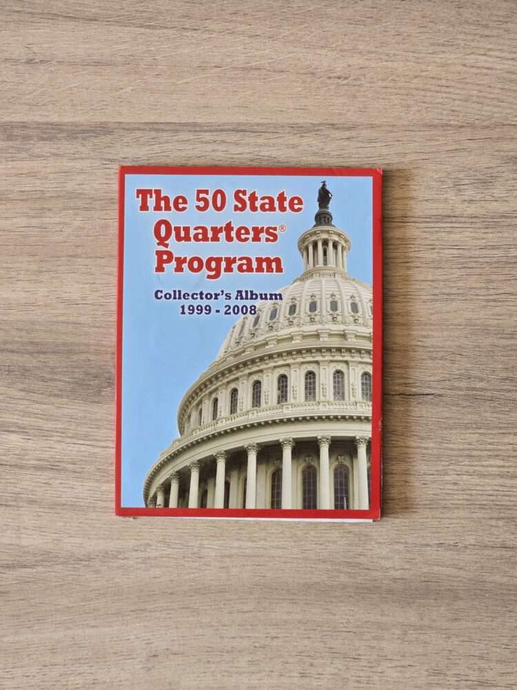 1999 - 2008 US State Quarters 50-Coins Set in 'Edgeucational Publishing' Album