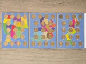1999 - 2008 US State Quarters 50-Coins Set in 'Edgeucational Publishing' Album