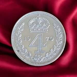 1970 Maundy Silver 4p Queen Elizabeth II