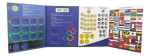 Rio 2016 Brazil Olympics 16-Coin Album (No Coins)