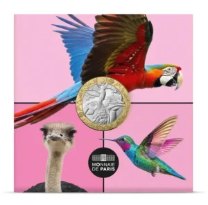 2026 France - Animals of the World: Birds 5€ UNC Coin Mint Pack
