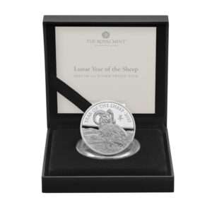 2027 Lunar Year of Sheep 1 Oz Silver Proof with Free Gift