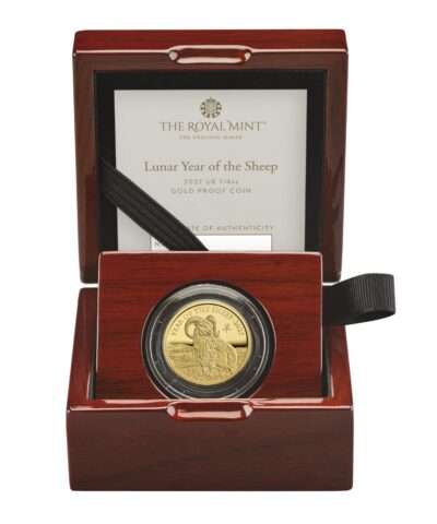 2027 Lunar Year of Sheep 1/4 Oz Gold Proof