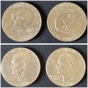 1976 and 1978 USA Circulated Dollars