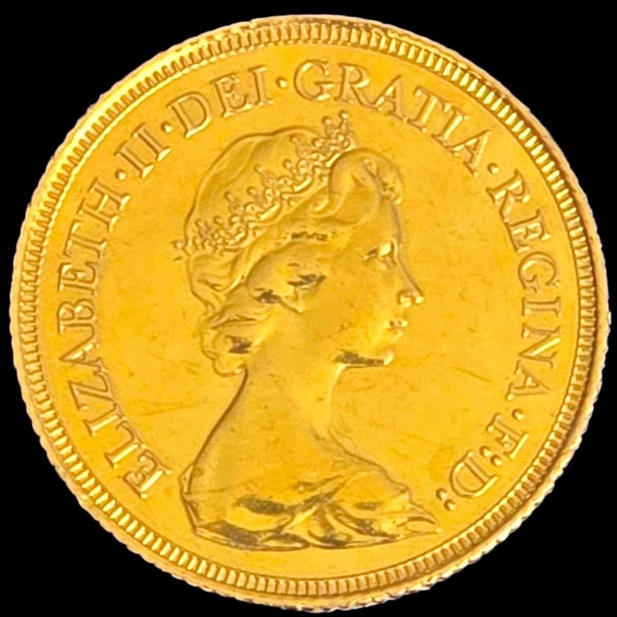 1982 Queen Elizabeth II Bullion Full Sovereign