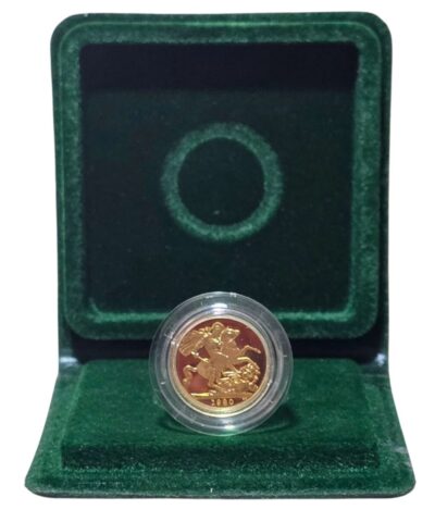 1980 Proof Sovereign with Box without COA